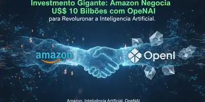 Investimento Gigante: Amazon Negocia US$ 10 Bilhões com OpenAI para Revolucionar a Inteligência Artificial
