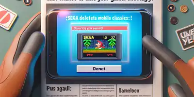 **SEGA Apaga Clássicos Mobile: Última Chance de Salvar Sua Nostalgia Gamer!**
