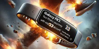 **Galaxy Fit3: Sua Jornada Fitness Turbinada com Desconto Explosivo!**
