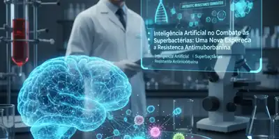 Inteligência Artificial no Combate às Superbactérias: Uma Nova Esperança Contra a Resistência Antimicrobiana