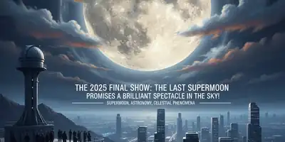 O Show Final de 2025: A Última Superlua Promete um Espetáculo Brilhante no Céu!