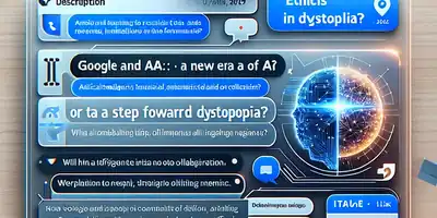 ## Google e a IA: Uma Nova Era de Colaboração ou um Passo para a Distopia?
