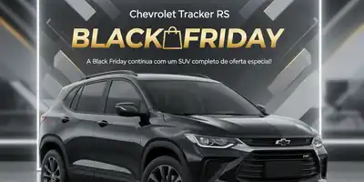 Chevrolet Tracker RS: A Black Friday continua com um SUV completo em oferta especial!