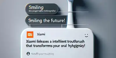 ## Sorria para o Futuro: Xiaomi Lança Escova de Dentes Inteligente que Transforma sua Higiene Bucal!
