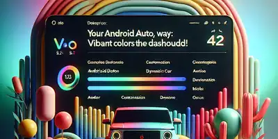 **Seu Android Auto, Sua Cara: Cores Vibrantes Invadem o Painel!**
