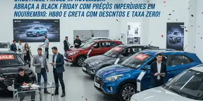 Hyundai Abraça a Black Friday com Preços Imperdíveis em Novembro: HB20 e Creta com Descontos e Taxa Zero!