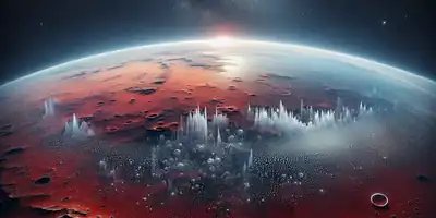 **Marte Espelha a Terra: Descobertas Geladas Revelam Passado Surpreendente**
