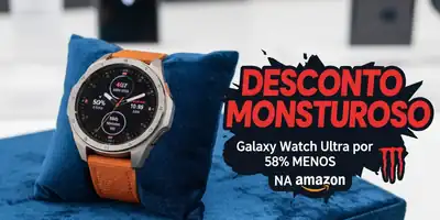 Desconto Monstruoso: Galaxy Watch Ultra por 58% Menos na Amazon