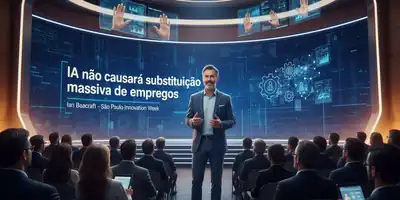 IA não causará substituição massiva de empregos, afirma futurista no São Paulo Innovation Week