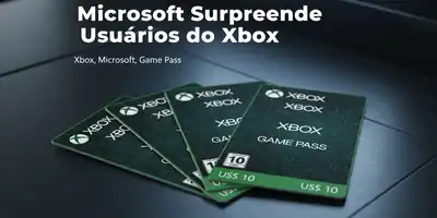 Microsoft Surpreende Usuários do Xbox com Cartões-Presente de US$ 10