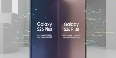 Galaxy S26 Plus Surge em Vazamento Robusto: Design Inspirado no Fold e Cores Inéditas Reveladas