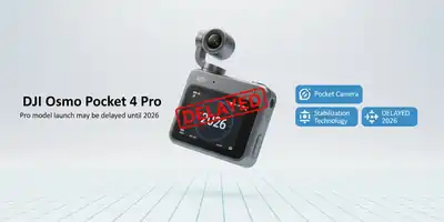 DJI Osmo Pocket 4 Pro: Lançamento do modelo Pro pode ser adiado para 2026