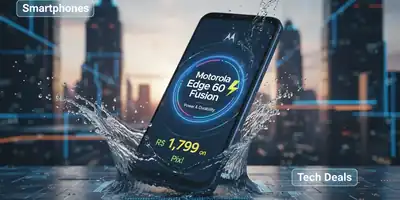 **Motorola Edge 60 Fusion: Potência e Resistência por Apenas R$ 1.799 no Pix!**