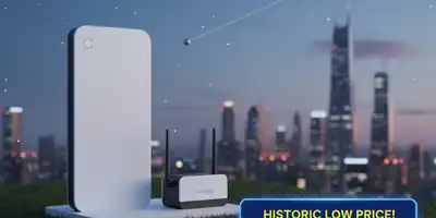 Starlink Mini atinge menor preço da história: Internet via satélite da Elon Musk agora por R$ 524,99!