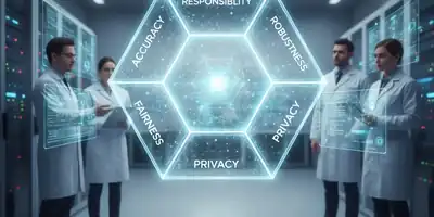 Desvendando a Confiabilidade da Inteligência Artificial: Um Modelo de Seis Dimensões para Avaliar a Precisão e a Responsabilidade dos Sistemas de IA