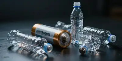 De Lixeira para Carro Elétrico: Como Garrafas Plásticas viram Grafite para Baterias