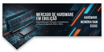 Mercado de Hardware em Ebulição: Desmistificando Rumores e Esclarecendo o Futuro da Memória RAM e SSDs