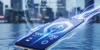 POCO X8 Pro: O Titã de 7.000 mAh e 200 MP Chega para Redefinir o Jogo Global!
