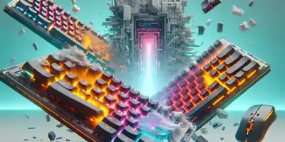 ## Digite na Realidade Distorcida: O Teclado de "Ruptura" Que Vai Te Transportar para a Lumon!
