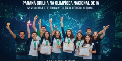 Paraná Brilha na Olimpíada Nacional de IA: 65 Medalhas e o Futuro da Inteligência Artificial no Brasil