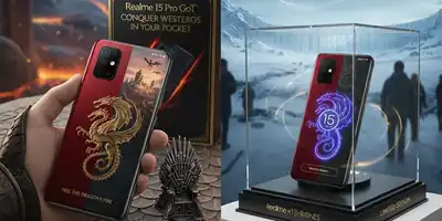 Realme 15 Pro GoT: Sinta o Fogo dos Dragões e Conquiste Westeros no Seu Bolso!