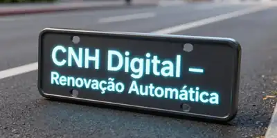 CNH Digital Gratuita: Renovação Automática Surpreende e Beneficia Mais de 320 Mil Motoristas em Uma Semana!