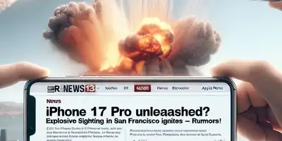 iPhone 17 Pro à Solta? Flagra Explosivo em San Francisco Incendeia Rumores!
