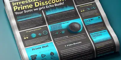 ## Desconto Prime Irresistível: Seu Mundo Sonoro Ganha Novos Fones Echo Buds!
