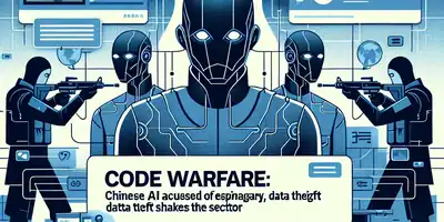 Guerra de Códigos: IA Chinesa Acusada de Espionagem e Roubo de Dados Abalam o Setor
