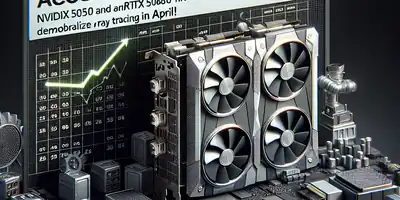 **NVIDIA Acessível: RTX 5050 e RTX 5060 Chegam para Democratizar o Ray Tracing em Abril!**
