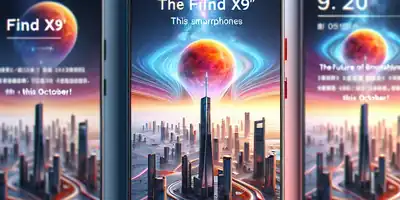 OPPO Find X9: O Futuro dos Smartphones Desembarca na China em Outubro!
