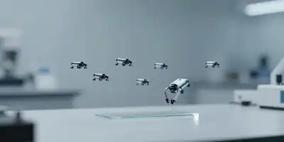 Microrrobôs em Enxame: A Nova Era da Manipulação sem Contato