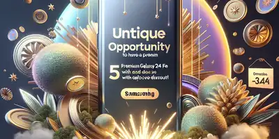 ## Galaxy S24 FE: Oportunidade Única de Ter um Premium com Desconto Explosivo!
