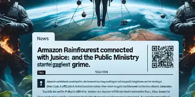 ## Amazônia Conectada à Justiça: Starlink e MPF Blindam a Floresta contra o Crime!
