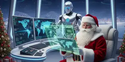 Papai Noel Recebe um Toque de Magia Tecnológica com o NORAD e OpenAI