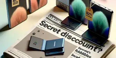 ## Desconto Secreto? Dobráveis da Samsung Invadem o Mercado de Recondicionados!
