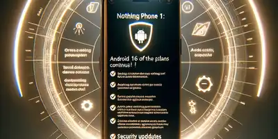 Nothing Phone (1): Android 16 Fora dos Planos, Mas a Segurança Continua!
