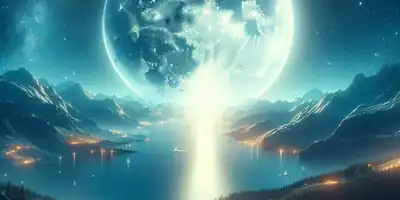 Lua da Neve: Um Espetáculo Celestial Iluminando Nossas Noites de Verão!
