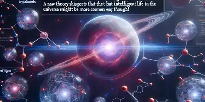 **"Seremos os únicos? Nova teoria sugere que a vida inteligente no universo pode ser mais comum do que imaginamos!"**
