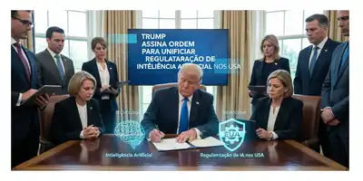 Trump Assina Ordem para Unificar Regulamentação de Inteligência Artificial nos EUA