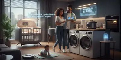 Tecnologia ao Resgate: 7 Eletrodomésticos que Facilitam a Vida de Pais de Primeira Viagem