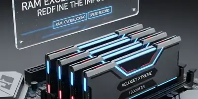 Quebra de Velocidade Extrema: RAM Supera 13.000 MT/s e Redefine o Impossível!