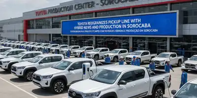 **Toyota Reorganiza Linha de Picapes com Novidades Híbridas e Produção em Sorocaba**