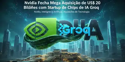 Nvidia Fecha Mega Aquisição de US$ 20 Bilhões com Startup de Chips de IA Groq