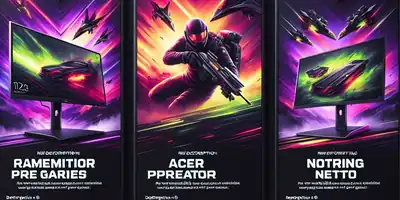Acer Predador e Nitro: Novos Monitores Que Vão Turbinar Seus Games e Sua Smart TV!
