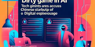 IA em Jogo Sujo: Gigantes da Tecnologia Acusam Startup Chinesa de Espionagem Digital
