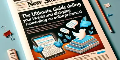 X Limpo: Guia Definitivo para Apagar Seus Tweets e Renovar Sua Presença Online!
