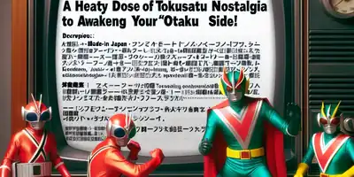 **Heróis Made in Japan: Uma Dose Cavalar de Nostalgia Tokusatsu para Despertar o Seu Lado Otaku!**

