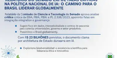 Relatório do Senado Expõe Falhas Críticas na Política Nacional de IA: O Caminho para o Brasil Liderar Globalmente