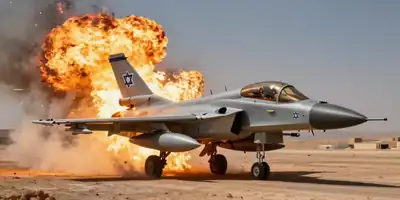 Vídeo de jato israelense explodindo no Kuwait é falso: conteúdo gerado por inteligência artificial alerta para desinformação